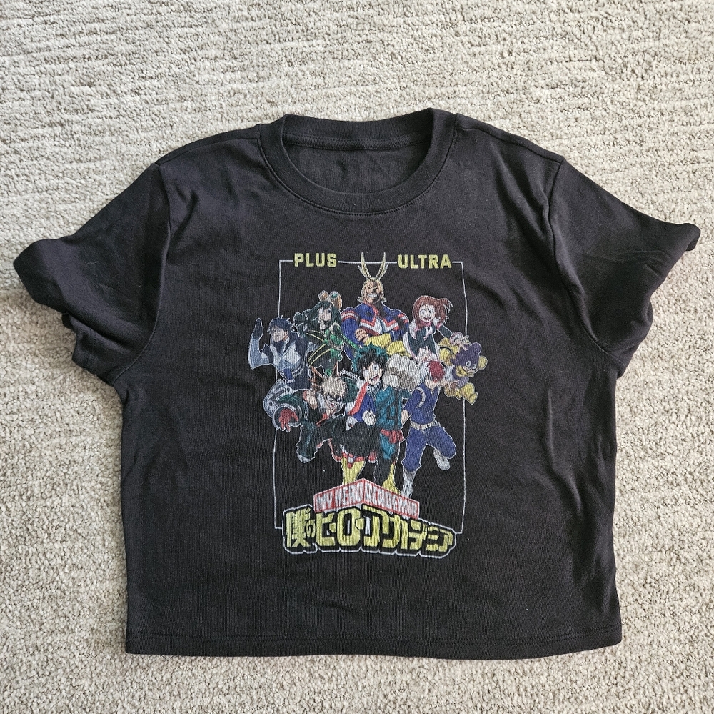 Crop top my hero academia